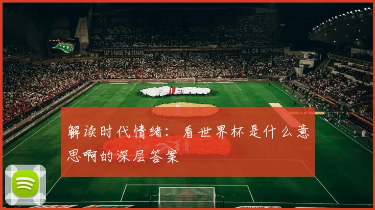 解读时代情绪：看世界杯是什么意思啊的深层答案